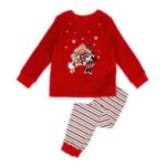 Pijama infantil mullido navideño Minnie y Daisy, Disney Store