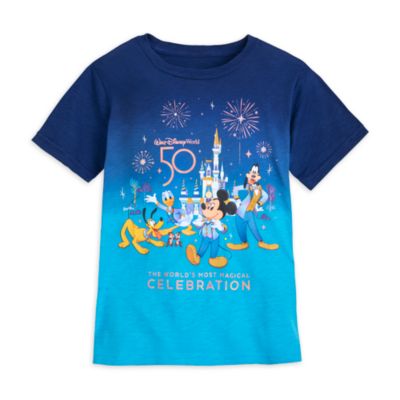 Camiseta 50.º aniversario Mickey Mouse para adultos, Walt Disney World