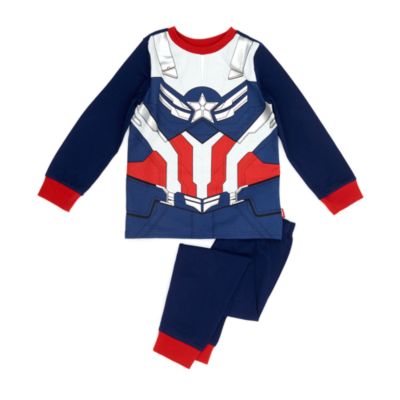 Pijama infantil tipo disfraz Capitán América, Disney Store