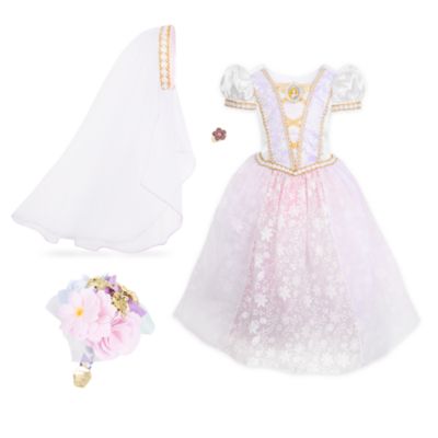 Disfraz infantil vestido de boda Rapunzel, Disney Store