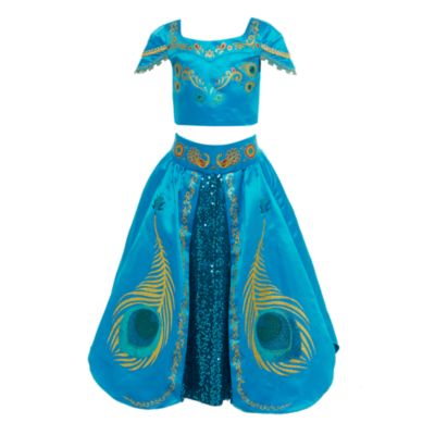 Disfraz infantil exclusivo princesa Jasmine, Aladdín, Disney Store
