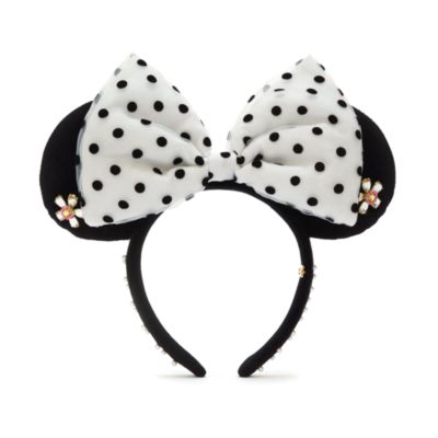 BaubleBar diadema con orejas Minnie Mouse lunares para adultos