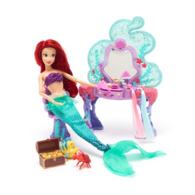 Set tocador bajo el mar princesa Ariel, Disney Store