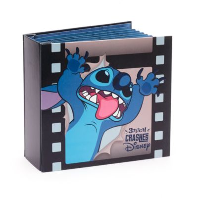 Libro para coleccionar pins Stitch Crashes Disney, Disney Store