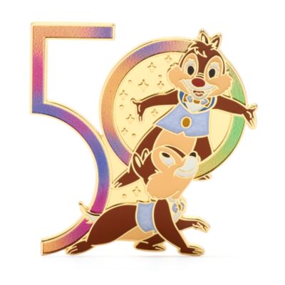 Walt Disney World pin 50.º aniversario Chip y Chop