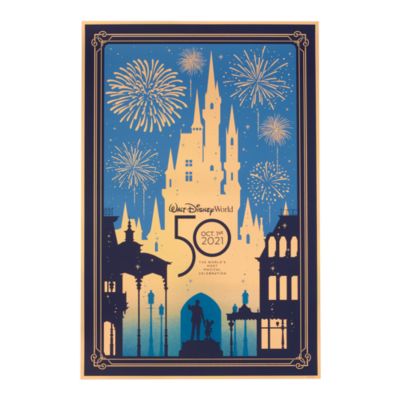 Impresión 50.º aniversario Walt Disney World, Disney Store