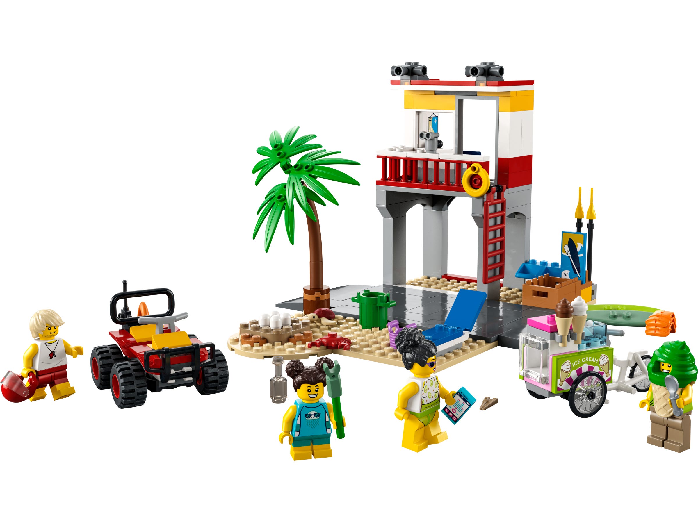LEGO Base de Socorristas en la Playa