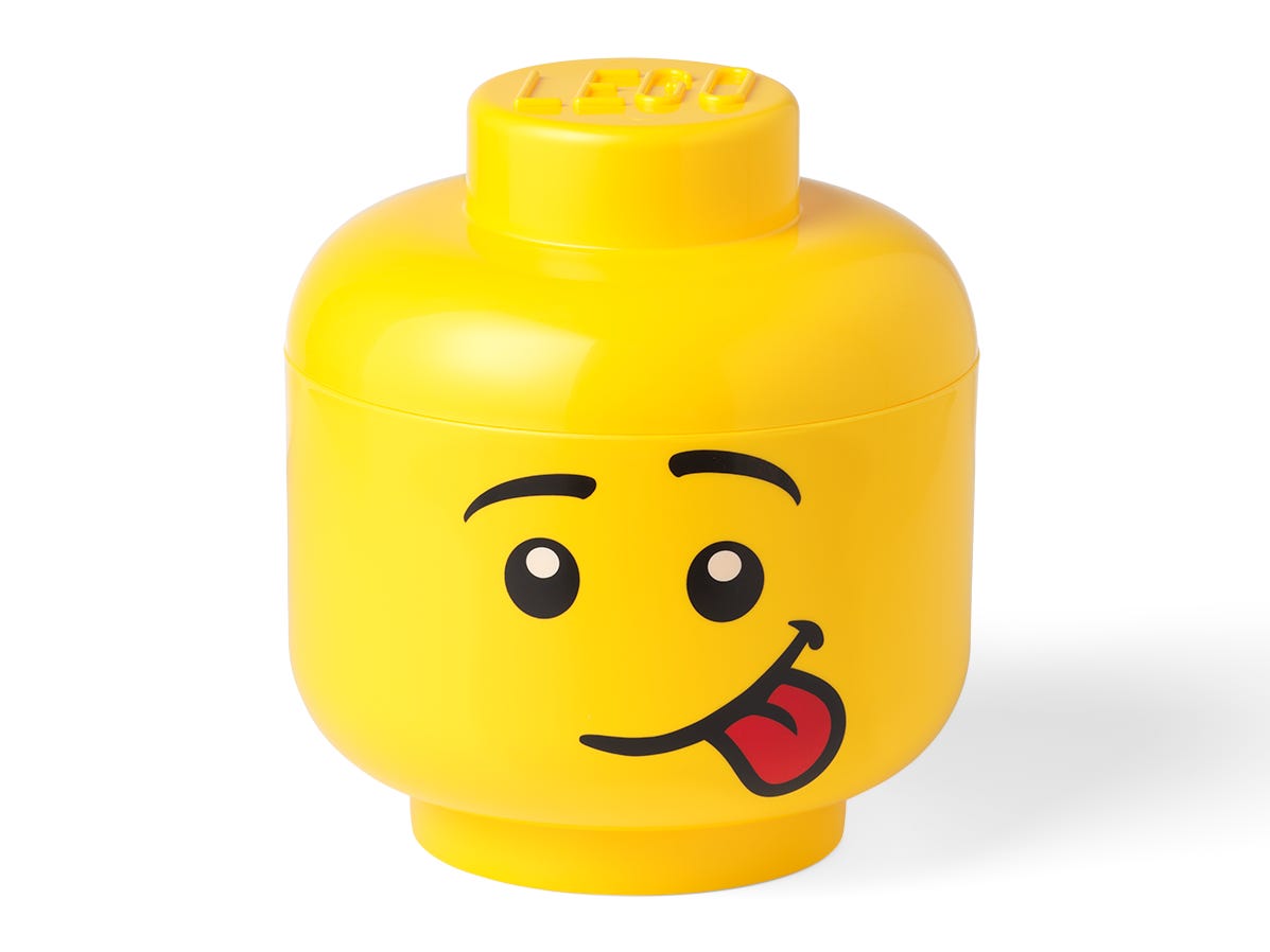 LEGO Cabeza para almacenamiento (grande, bromista)