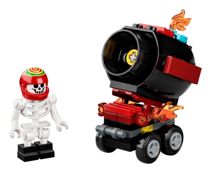 LEGO Cañón Acrobático de El Fuego