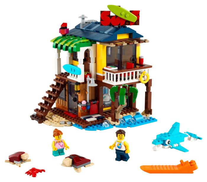 LEGO Casa Surfera en la Playa