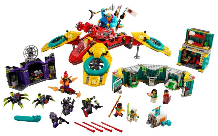 LEGO Droncóptero del Equipo de Monkie Kid