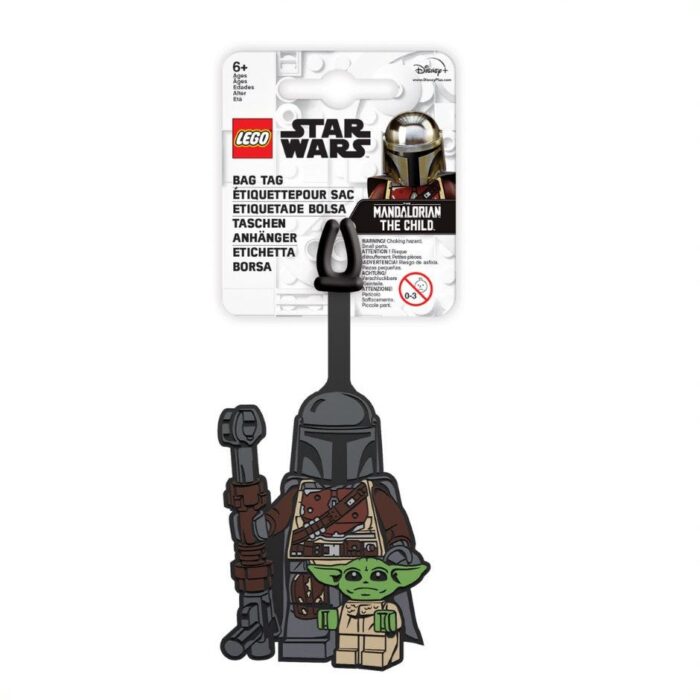 LEGO Etiqueta para equipaje del Mandaloriano con Grogu™