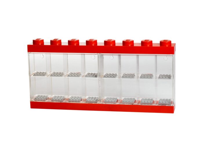 LEGO Expositor para 16 Minifiguras (rojo)