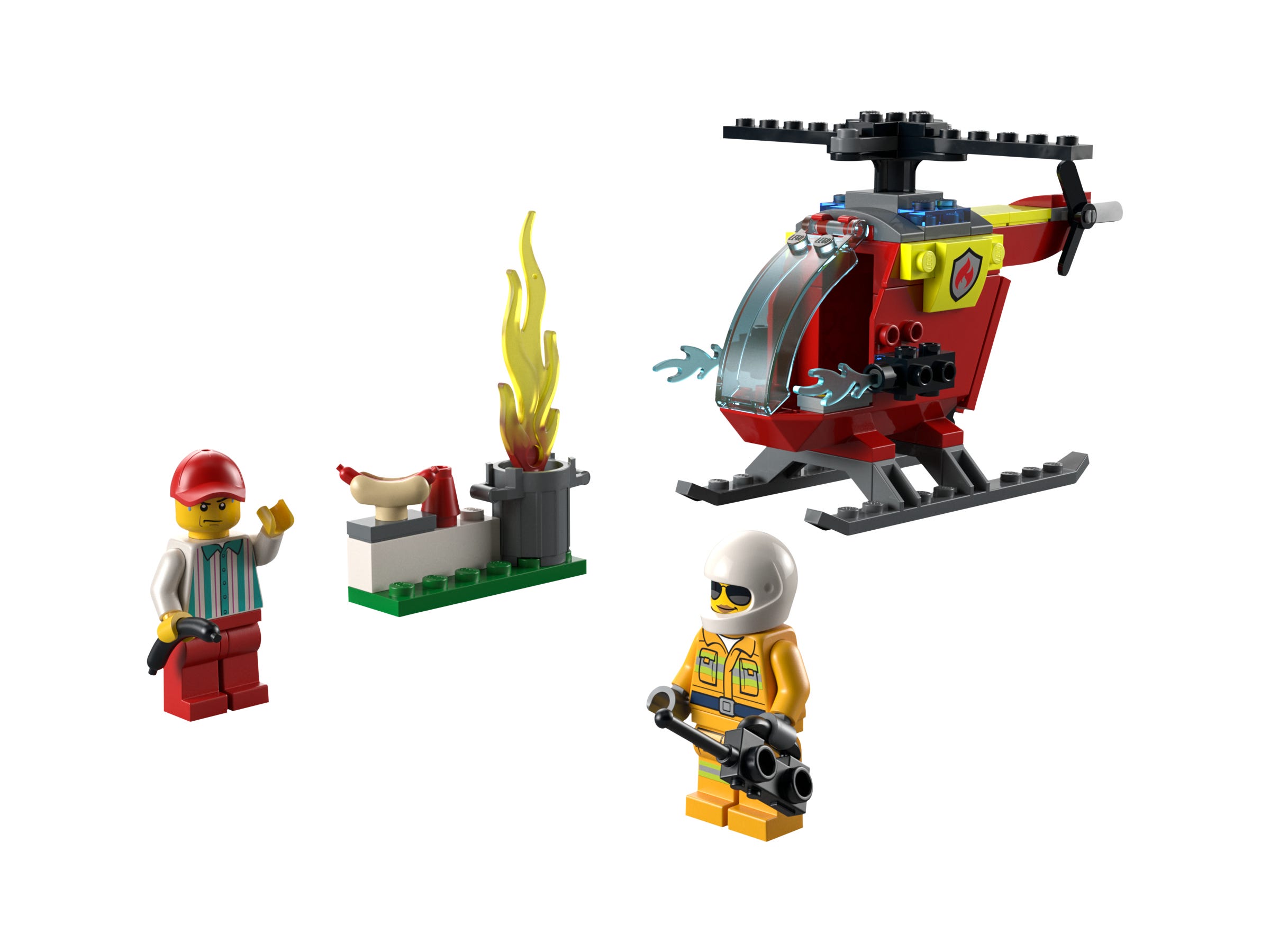 LEGO Helicóptero de Bomberos