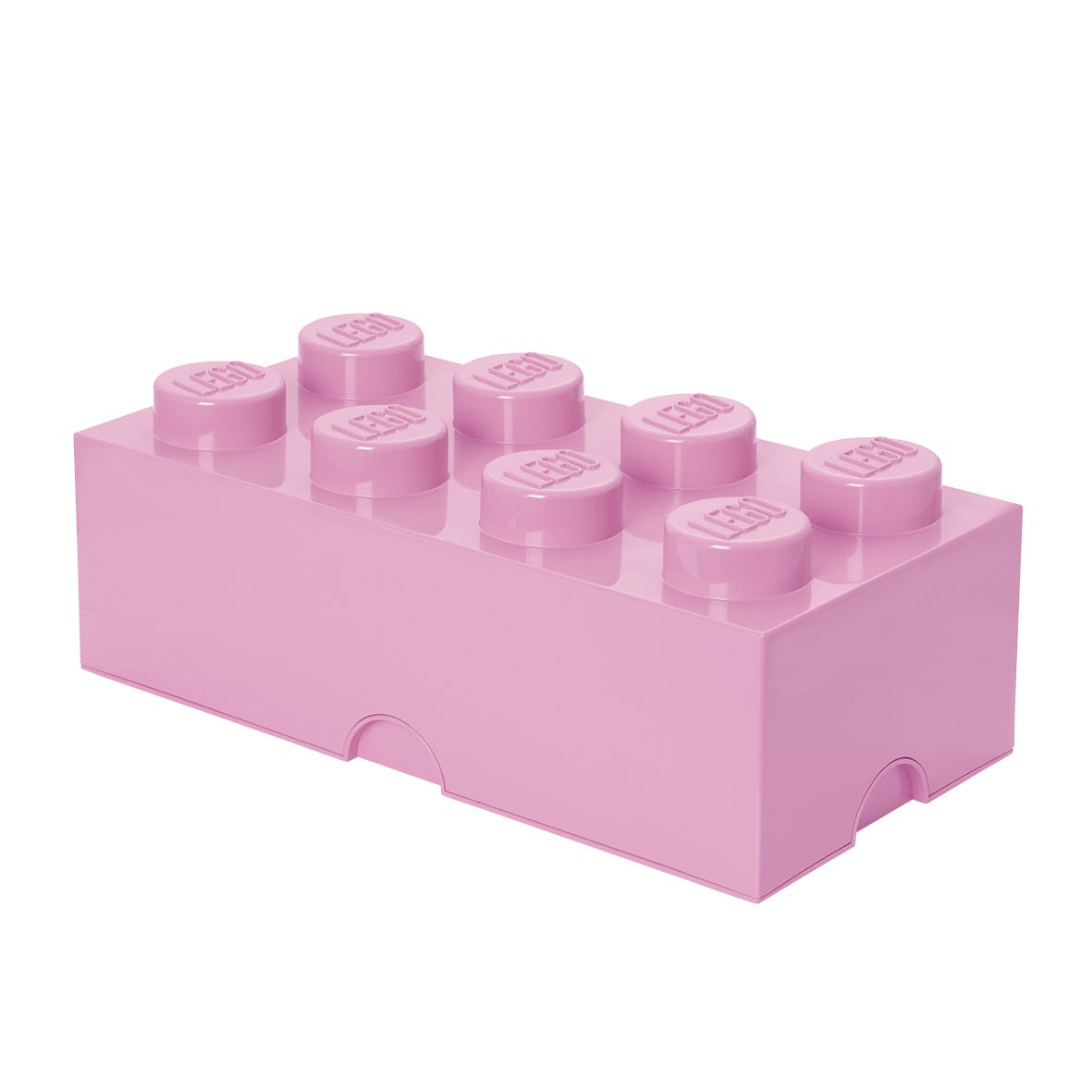 LEGO Ladrillo de Almacenamiento de 8 Espigas (violeta claro)