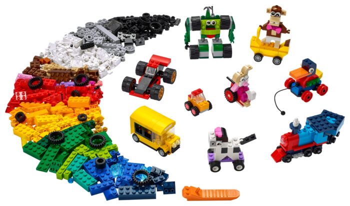 LEGO Ladrillos y Ruedas