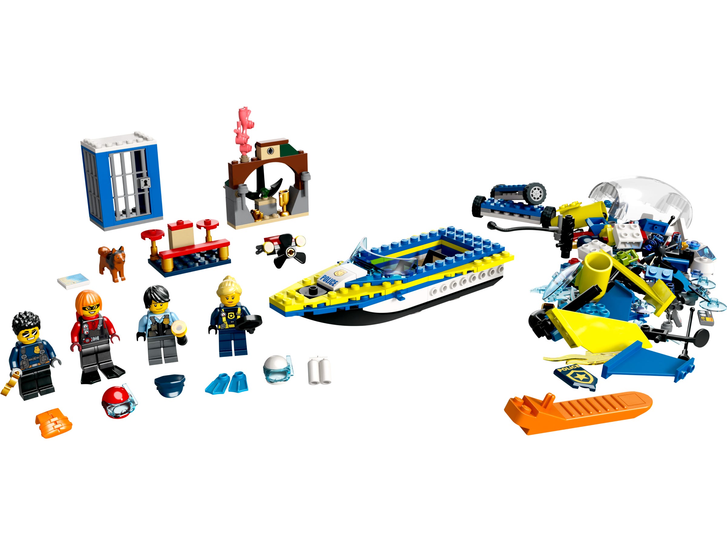 LEGO Misiones de Investigación de la Policía Acuática