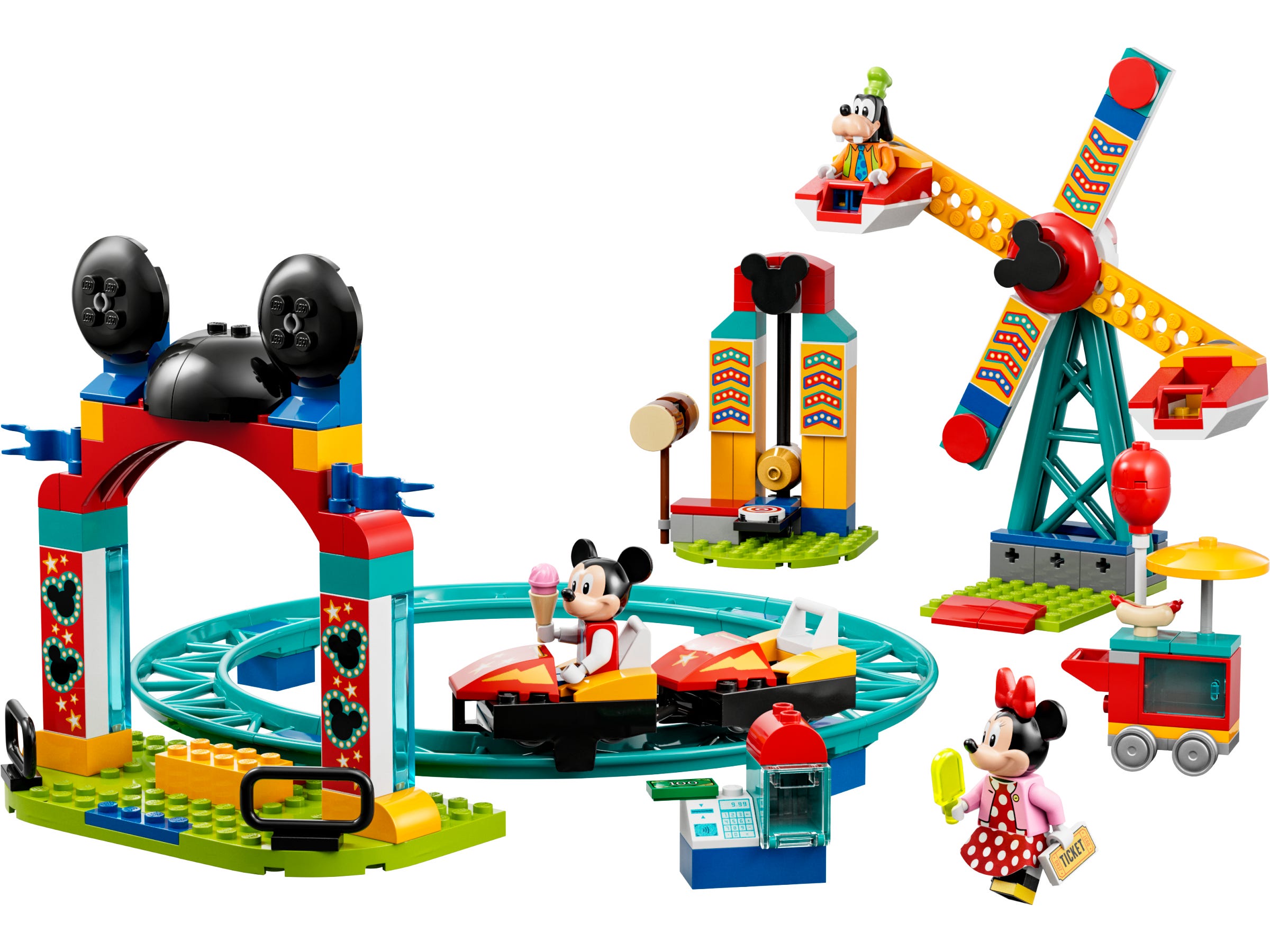 LEGO Mundo de Diversión de Mickey, Minnie y Goofy