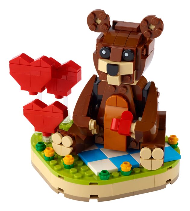 LEGO Oso de San Valentín