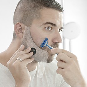 Plantilla para afeitado de la barba