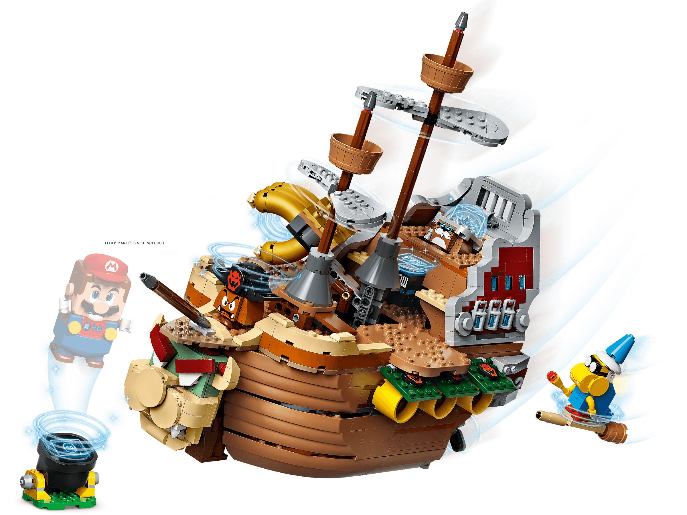 LEGO Set de Expansión: Fortaleza aérea de Bowser
